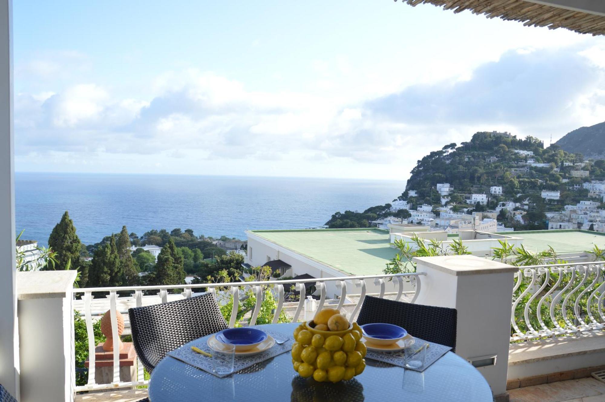 Villa La Panoramica 3 Camere 3 Bagni 카프리 외부 사진