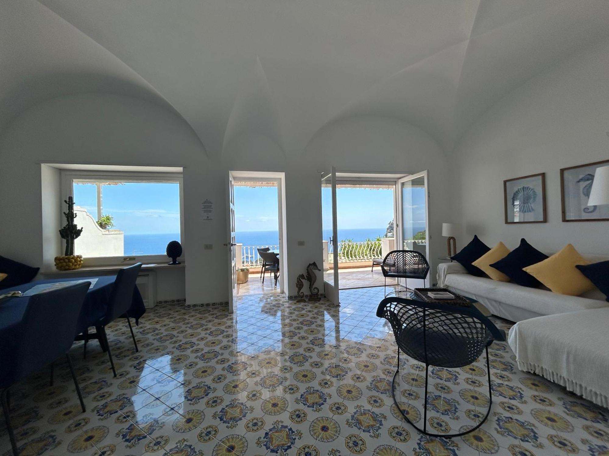 Villa La Panoramica 3 Camere 3 Bagni 카프리 외부 사진